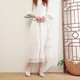 Weizhi old Beijing cloth shoes pointed toe fashion embroidered shoes versatile dance shoes cheongsam shoes Hanfu shoes WZ1047 beige