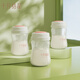 October crystal storage bottle breast milk freshness bottle wide-diameter breast milk storage portable upgrade model 150ML 3 packages