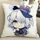 Chuangjingyi Select Funina Pillow Peripheral Pillow Original God Water God Funina God of Justice Doll Doll Second Dimension Birthday 4 35x35cm Mini_Skin-Friendly Baby Velvet