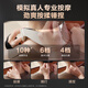 SKG cervical massager neck shoulder neck neck physical pounding hot compress pulse intelligent neck folding massager national subsidy birthday practical gift for parents boy and girlfriend G7 second generation luxury beige gold