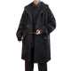 Karuwei 300 Jin Jin is equal to 0.5 kg. Extra large size medium-length windbreaker men's fat hooded cotton coat men's 2025 new work coat black 7XL recommended 240-270 Jin Jin is equal to 0.5 kg