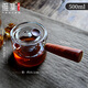 Yaji side-handle pot heat-resistant glass filter teapot teapot heat-resistant teapot Kungfu tea set