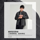 
EMZ Ordos [full wool] Men's early spring wool business jacket Warm casual wool jacket Medium gray M 170/92A