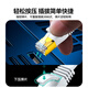 山泽（SAMZHE） 七类网线 CAT7类八芯双绞纯铜扁平万兆网络成品跳线 家用装修工程镀金屏蔽网线 七类【扁平白色】1米 CAT-701A