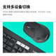 Logitech MK850 Wireless Keyboard and Mouse Set Business Office Bluetooth Keyboard and Mouse Full Size Dual Mode With Wireless 2.4G Receiver Black [Key and Mouse Set] Logitech MK850