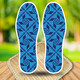 
2023 new printed cotton cloth hand-embroidered cross-stitch insole semi-finished product embroidered by men and women 683 All wishes come true 38