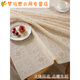 Pable de tela impermeable, a prueba de aceite, sin lavado y té anti-escaladero cubierta de tela de tela de mesa de comedor PVC Table de plástico rectangular Sentido de alta gama FR653 Pearlescent-Begonia 80*80cm