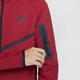耐克（NIKE）官方男子连帽衫秋季卫衣针织休闲叠搭舒适拉链口袋HV0950 687健身红/黑 L