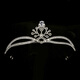 Bo Na Ling Crown Tiara, Birthday Crown, 18-year-old Adult Gift, Princess Crystal, Adult Proposal and Certificate, Bridal Hair Accessory, Crown Tiara, Simple Decoration