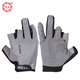 Xionghuo Fishing Gloves Ice Silk Luya Gloves Sun Protection Anti-Slip Rock Fishing Sea Fishing Gloves Ice Silk Anti-Slip Three-Finger Fishing Gloves