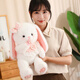 蓓斯曼兔子毛绒玩具女孩子娃娃小白兔子玩偶公仔布娃娃儿童玩具生日礼物 BABY兔 60厘米
