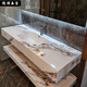 
XMSJ rock slab wash basin ceramic seamless double-layer bathroom cabinet integrated wash basin hotel bathroom washing fish belly white seamless basin smart mirror with supporting hardware SPWY60*50 has sold 7586 pieces