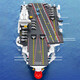 Yunya Chinese building blocks Military aircraft carrier building blocks Fujian ship assembly difficult model toys boys birthday gift gift box [48CM]094 submarine 698pcs