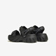 Tata casual sandalias de suela gruesas zapatos para mujeres de moda sandalias de playa suaves de estilo verano WL701BL4 Negro 36