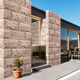 Borati Villa Außenfliesen 300x600 Kultursteinzaun Fliesen Outdoor Pilz Steinmauer Rock Balkon Innenhof
