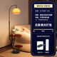 Zhong Shuai's antique style floor lamp living room sofa next to the shelf ornaments American retro bedroom bedside table integrated black-walnut color desktop-stepless dimming