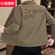 
Hengyuanxiang autumn and winter jacket men's high-end casual lapel jacket men's plus velvet thickened winter clothes men's trend 826 gray [added plus velvet thickened] 2XL [145-160Jin[Jin equals 0.5 kg]]