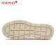 Aokang men's shoes canvas shoes versatile shoes men mesh casual board shoes men sand color 42