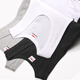 Yalu [100% cotton] 3 pieces men's vests men's sweat-absorbent breathable four-season loose large size sports hurdles bottoming shirt