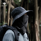 Tactical Bird Wide Puff丨Loose hanging ear summer sun protection mask full face anti-UV ice silk men's riding and fishing neck cover