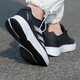 
Adidas men's shoes 2025 autumn new low-top trendy cushioning sneakers lightweight casual breathable running shoes ID9849/black and white/LIGHTMOTION technology 41