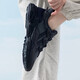 阿迪达斯（adidas）三叶草女鞋男鞋 春季新款时尚休闲透气老爹鞋缓震保暖运动鞋 GY9926/皮质鞋面/深灰/三叶草 41 (内长255mm)
