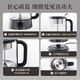 Bear Health Pot Tea Maker 316L Stainless Steel High Temperature Spray Tea Maker Boil Kettle Tea Maker Integrated Microcomputer Intelligent Control 1.2L Household Separate Filter ZCQ-D12Z5 316 Stainless Steel 1.2L