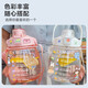 [JD Logistics] Big belly cup tons ton cup double drink straw cup large capacity new summer fashion cup 1300ml 1 piece white free random sticker + strap