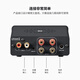 FOSI AUDIO弗西音频V3桌面迷你纯后级数字功放机 HIFI发烧级大功率2.0声道 小型有线家用便携式功率放大器 橙色 无电源适配器