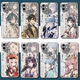 Paiqin Genshin Impact Olive Zhongli Shenli Lingren Mobile Phone Case adapté à Vivoiqoo Huawei Honor Oppo Apple Gubai Edge Soft-Ganyu A841 Huawei Honor Model envoyé au service client
