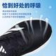 
Adidas men's shoes 2025 autumn new low-top trendy cushioning sneakers lightweight casual breathable running shoes ID9849/black and white/LIGHTMOTION technology 41