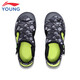 Li Ning Children's Shoes Children's Sandals Men's and Women's Summer Style Baotou Velcro Beach Sneakers 33YKUQ058-41