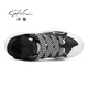Shachi casual trendy cowhide fashionable non-slip wear-resistant comfortable and breathable casual shoes DWT3E3519 black 43