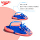 Speedo men's and women's hand fins swimming training webbed gloves swimmer's fins beginner swimming equipment professional training fluorescent orange/pool blue/flame blue