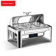 Mailangshi Buffet Herd Flip Isolation Ofen CNC Elektrische Heizbuffet Hotel Frühstückstopf Isolationstisch ML-SK723K
