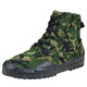 
3531 Jiefang Shoes Men's high-top wear-resistant camouflage military training shoes for women's migrant workers' yellow sneakers for labor protection canvas training rubber shoes for 3531 High jungle color 41