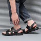 
Warrior sandals men's shoes outdoor beach shoes wear-resistant two-wear sports sandals WSL (WZ)-1390 black 42