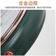Hense clock display living room desktop clock fashion simple table clock home quartz clock HD8093 painted green + alloy frame