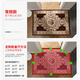 Qiqi Chinese-style floor mats household red carpet door mats with blessing character entrance mats door entry door mats door mats and foot mats Xiangyun Ruicai-Red 160*230cm