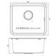 XMSJKOHLK-3884T-S-NAC-NA TABLE PROLO TABLE TOP ET EN BAS BASE BASE BUTERNE UTILISATE