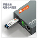 netLINK HTB-GS-03/SFP-20KM 千兆单模双纤光纤收发器 SFP光电转换器 LC接口 外电 商业级 一台