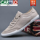 Katile Krokodilschuhe mit einem Fuß Nische Herren -Stoffschuhe dünne Sohle Schuhschuhe Sommer Mode Cason Canvas Schuhe Herrenschuhe 2025 neues Model All Black 46