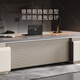 OUDITU Desk Boss Desk and Chair Combination Simple Modern Office Desk Chairman Single Desk Manager President Executive Desk South American Cherry Free Invoicing 2.0 Meter Boss Desk Support Corporate