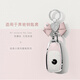 绅创适用2024款奔驰c260l钥匙套e300l车glc300l女a200l扣glc260高档包 C款【粉色】+心钻蝴蝶结 请核对钥匙下单