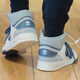 
Adidas casual shoes women's shoes 2025 new summer Clover sneakers versatile high top shoes IF2694 IF2685 white blue gray 37
