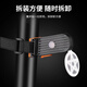 四万公里自行车尾灯夜骑警示灯山地车USB充电防水创意爱心尾灯