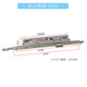 Puente roto Aleación de aluminio Puerta cerraduras Cuerpo de puente roto Puente de aluminio Puerta de aluminio Cuerpo Cuerpo de plástico Puerta de acero Punto Un solo punto múltiple Cuerpo de bloqueo de múltiples puntos 9230 270 de largo sin llave