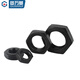 
Guwanji 8.8 high-strength thin hexagon nut GB6172 flat screw cap black fine tooth nut national standard GB6173 thin fine tooth M30x1.5 [2 pieces]