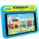 Aixuebao children's early education machine, young children's connection logical thinking machine, Beilehu children's learning machine, 3-6 year old boy and girl toy birthday gift, 8-inch eye protection screen A5V18 flagship version 64G/enlightenment early education + young school connection A5+ blue