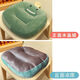 Yingzhu'er cushion office chair sedentary bench thickened seat cushion student classroom dormitory butt pad can sit on the ground mat Dinosaur mat one side plush mat one side heightening skin-friendly cushion universal for all seasons
